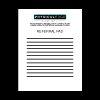 Doctor referral pad